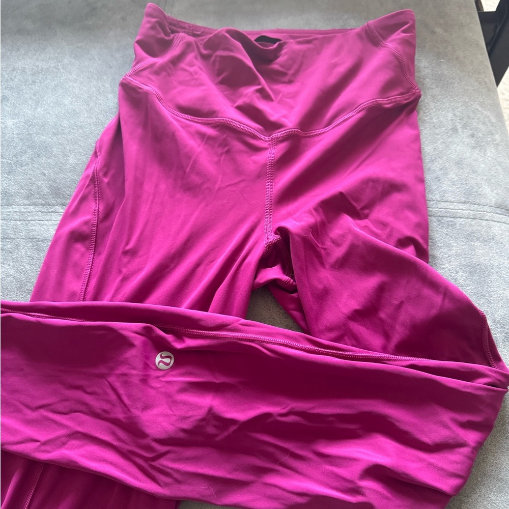 Lululemon base pace high rise tight 25” Magenta - Picture 3 of 6
